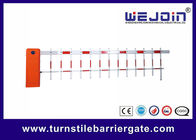 Traffic Intelligent Barrier Gate 30m Remote Control Distance With 1-6 Meters Boom