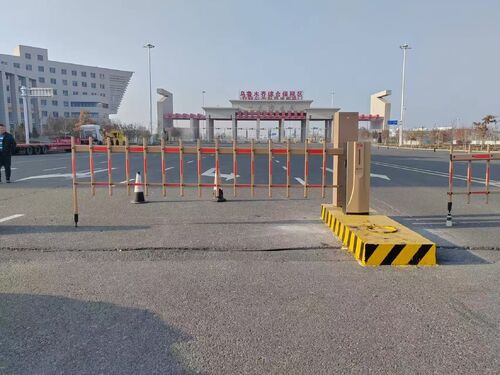 أحدث حالة شركة حول E40Pro Barrier Gate | Main Entrance of Comprehensive Bonded Zone
