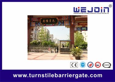 Automatic Flap Barrier Optical Turnstile with Organic Glass Wing , 600mm Lane Width