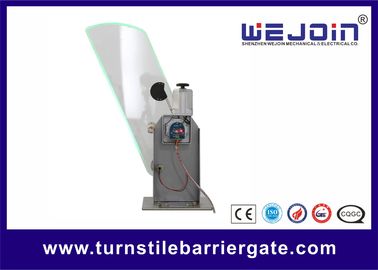 ماسح الباركود Flap Barrier Gate Electronic Turnstile 304 الفولاذ المقاوم للصدأ IP32