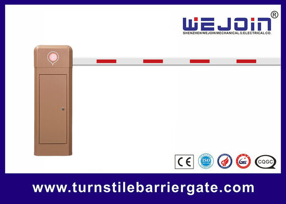 بوابة حاجز التحكم عن بعد برافعة مستقيمة 6 أمتار بتردد متغير بجهد 24 فولت تيار مستمر ودورة عمل 100%