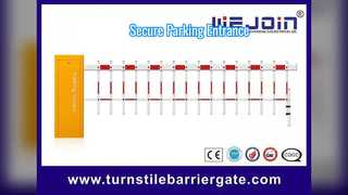 الألومنيوم سياج بوم حاجز وقوف السيارات محرك تيار متردد